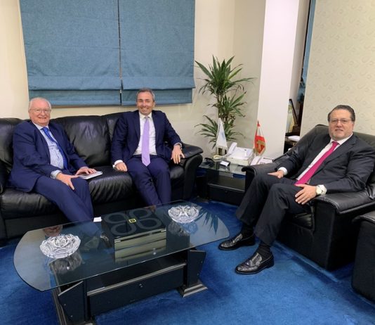 شقير بحث ورامبلينغ في تنمية العلاقات اللبنانية البريطانية