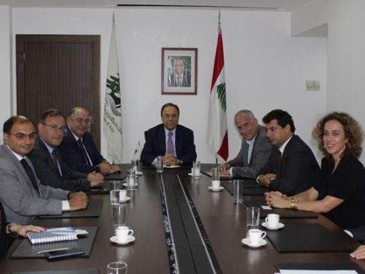 بطيش عرض مع وفد تجمع رجال الاعمال اللبنانيين الأوضاع العامة