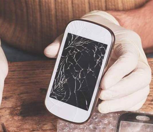 ابتكار حلّ للهواتف المحطّمة!