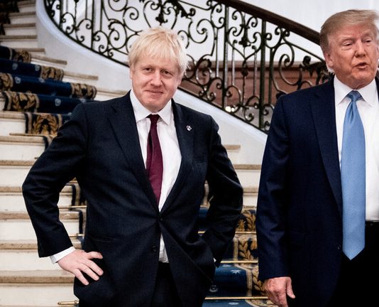 اتفاق تجاري أمريكي بريطاني بحلول يوليو