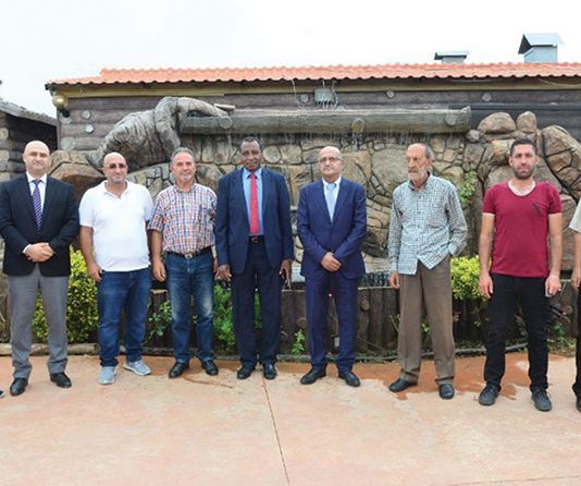 مدير منظمة التنمية الزراعية يتفقد «مجمع الإقليم للتنمية»