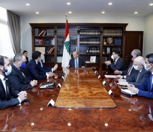 عون يطلع على خطوات زيادة إنتاج الطاقة دون أي كلفة