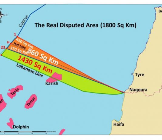 لبنان – اسرائيل تفاوض على 1800 كلم2 على وقع تعديل المرسوم 6433