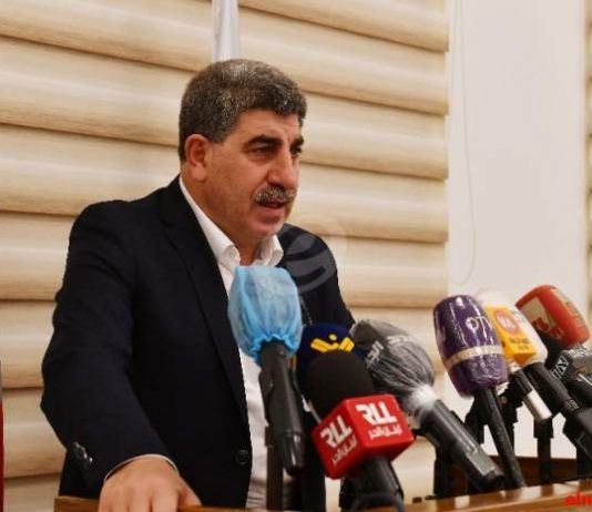 طليس: آمل ان يعطي فهمي تعليماته حتى يتسنى لاصحاب الفانات العمل