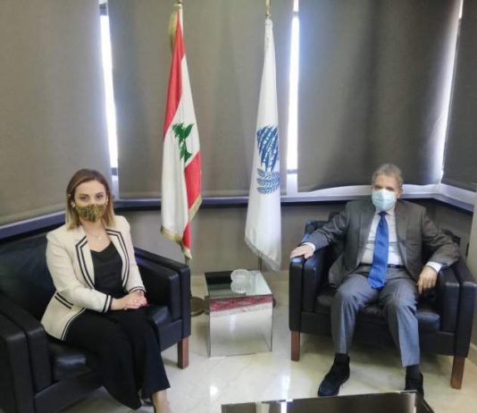 وزني يبحث مع أوهانيان مشروع موازنة 2021 وقانون برنامج إنشاءات الملاعب الرياضية