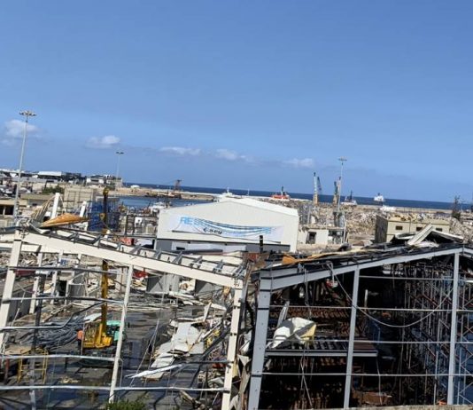 “المنطقة الحرة اللوجستية” في مرفأ بيروت تنهض من تحت الركام: إنجاز إعادة بناء أول مستودع وإعادته الى العمل