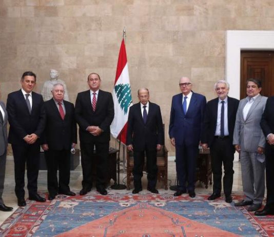 الرئيس عون يبحث مع وفد من الصناعيين حاجات ومشاكل القطاع في الظروف الراهنة