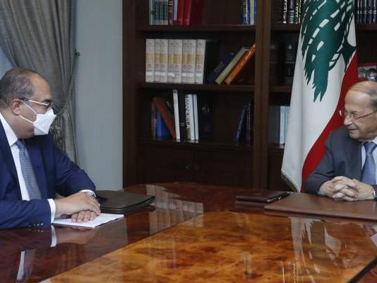 عون بحث مع المدير التنفيذي لصندوق النقد الدولي الأوضاع الإقتصادية بالبلاد