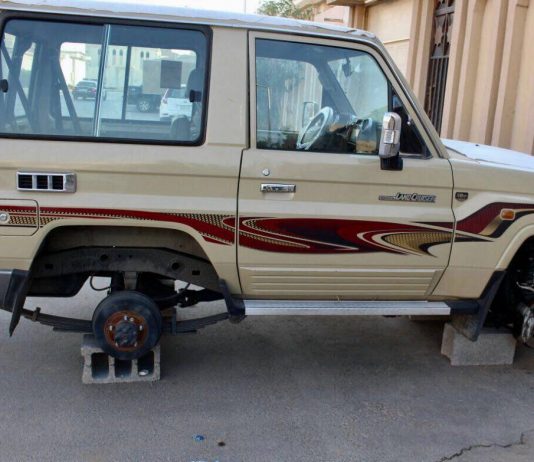 دواليب السيّارات تحت مرمى اللصوص