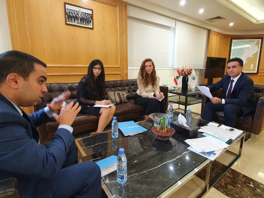 حمية التقى وفدًا من الأمم المتحدة للمستوطنات البشرية وأكد تعاونه في مجال التنمية المستدامة