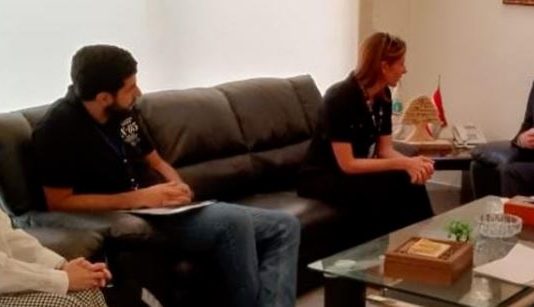 وزير الزراعة استقبل المديرة القطرية لـ ACTED وأكد أهمية التشبيك بين مختلف المنظمات لخدمة القطاع الزراعي