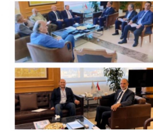 تنسيق بين رسامني ووفد مجلس الاعمار حول مشاريع تنموية