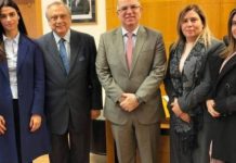 حبيب يتابع مع وزير العمل الرابط الإلكتروني بين الوزارة ومصرف الإسكان