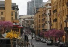 إزالة العوائق في وسط بيروت لفتح الممرّات وتسهيل حركة المواطنين