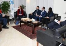 جابر عرض أمام وفد الخزانة الفرنسية للإجراءات الحكومية