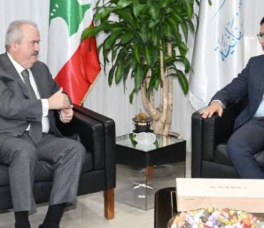 جابر عرض ووفد صندوق النقد الملفات المالية والمصرفية