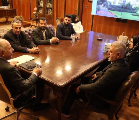 الرئيس دبوسي يستقبل نقيب صيادلة العراق في إطار الانفتاح على الهيئات العربية