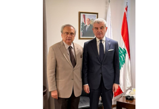 حبيب يُطلع وزير الصناعة على قرار رفع رأسمال مصرف الإسكان