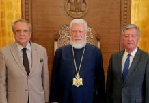 حبيب عرض مشاريع مصرف الإسكان على البطريرك آرام الأول