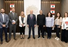 دبوسي يضع إمكانات ومختبرات غرفة طرابلس الكبرى بتصرف برنامج الأغذية العالمي دعماً للجهود الإنسانية