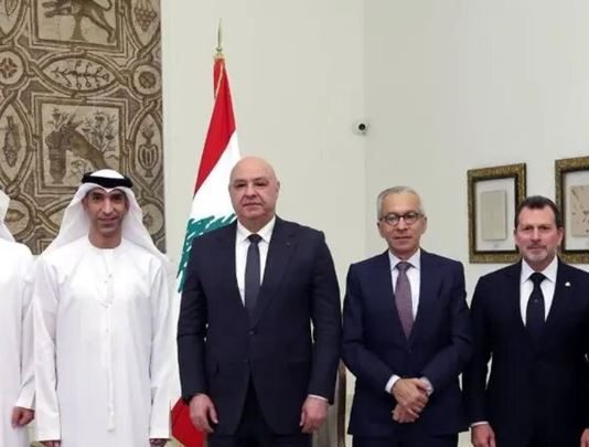 عون للوفد الإماراتي: آفاق جديدة للتعاون والاستثمار